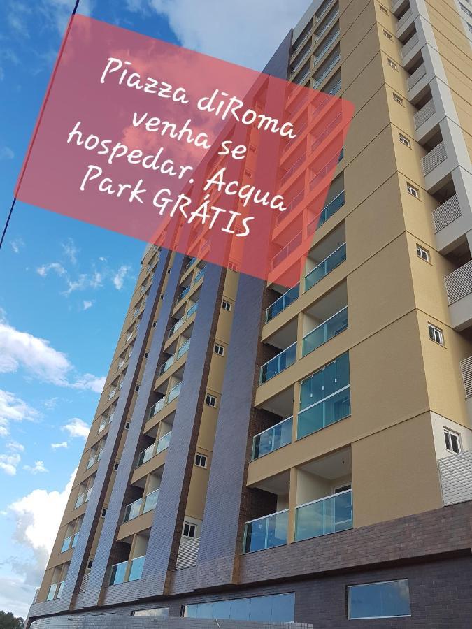 Ferienwohnung Piazza Acesso Ao Acqua Park Diroma Caldas Novas Exterior foto